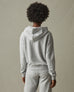 Women's French Terry Pullover Hoodie - Ash Heather